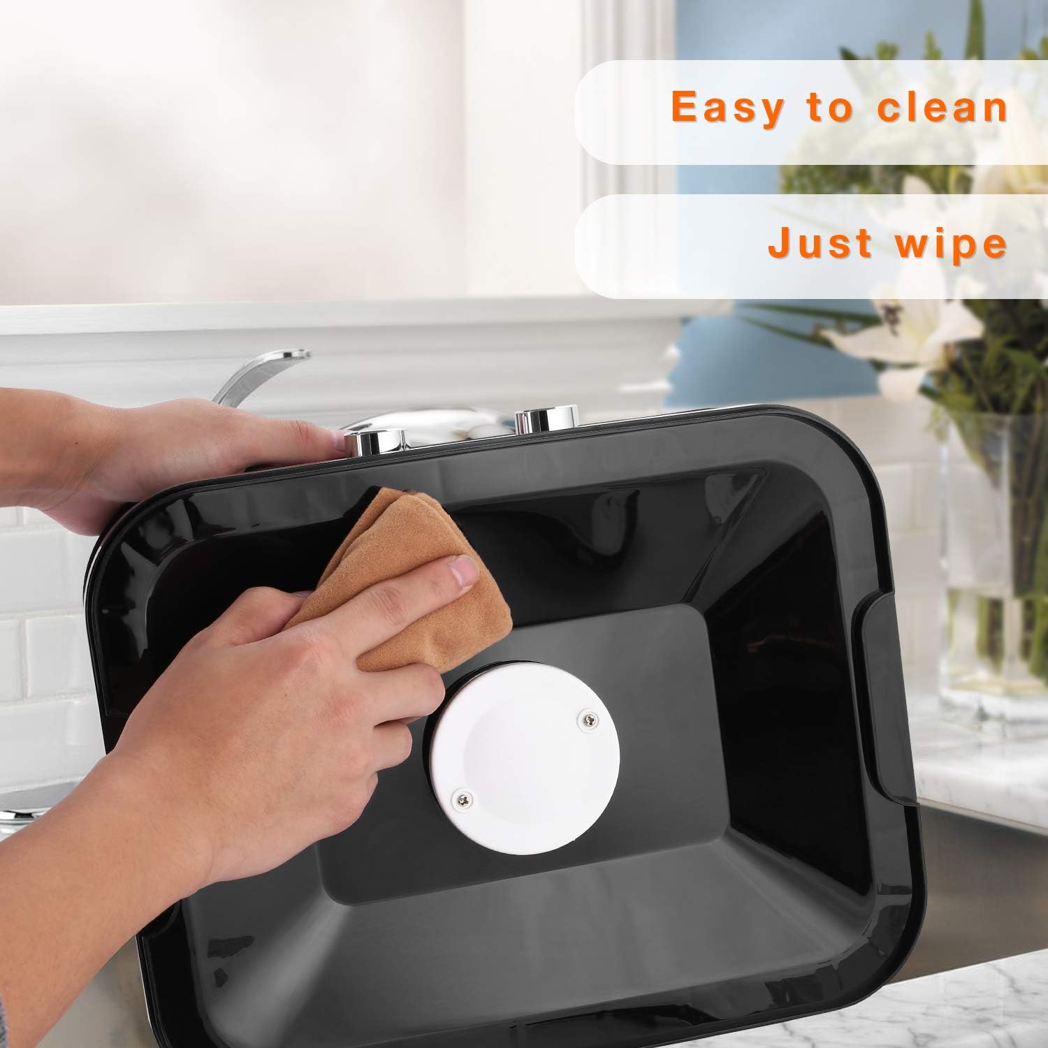 Dehydrator Dehydrator with Temperature Control, 8 Levels Removable Dehydrator, Temperature Control 35-70°C for Meat, Fruits, Vegetables and Nuts, 400 W, Button, BPA-Free